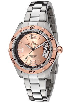 Invicta Women's Invicta II/Sport Rose Dial Stainless Steel