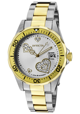 Invicta Women's Pro Diver Two-Tone Stainless Steel Silver-Tone D