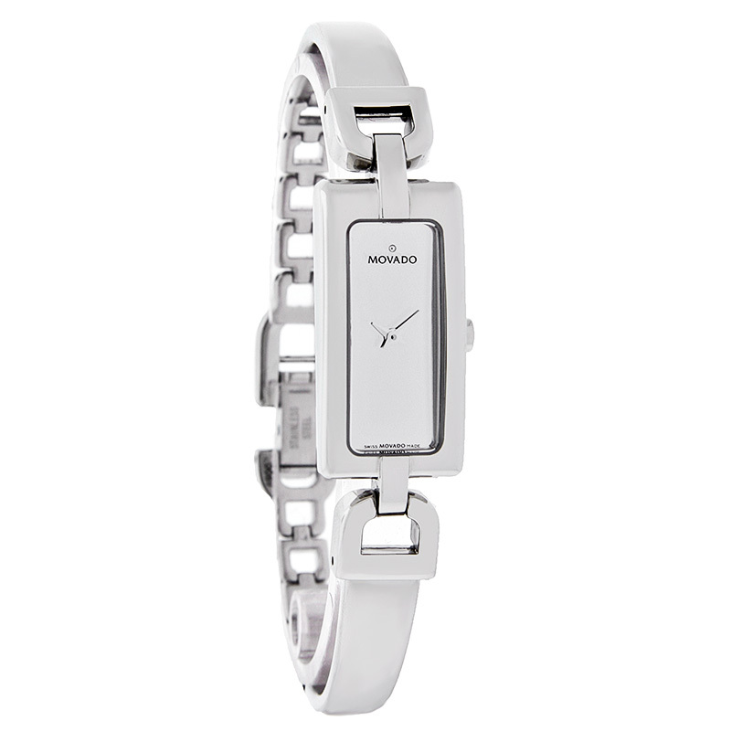 MOVADO VIVO LADIES MIRROR SWISS QUARTZ WATCH 0605733