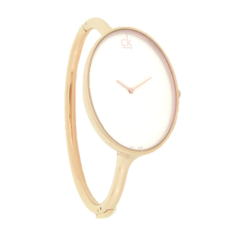 CALVIN KLEIN SARTORIALLY LADIES WHITE DIAL SWISS QUARTZ WATCH K3