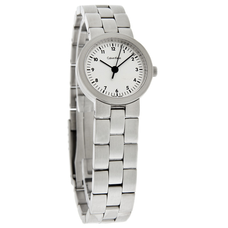 CALVIN KLEIN LADIES ICON MINI STL. STEEL SWISS QUARTZ WATCH K113