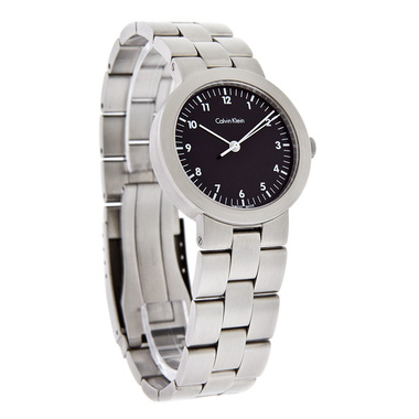 CALVIN KLEIN CK ICON BLACK DIAL SS SWISS AUTOMATIC WATCH K1121.3