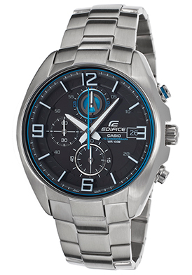 Casio Men's Edifice Chronograph Black Dial Stainless Steel