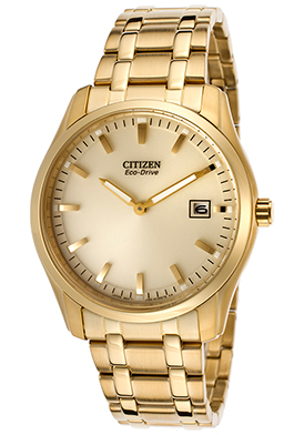 Citizen Men's Gold-Tone Steel Champagne Dial