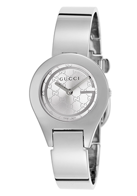 Gucci Women's Gucci Women Steel Silver-Tone Pattern Stamped Dial