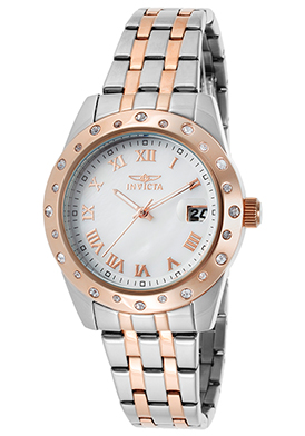 Invicta Women's Angel Two-Tone Stainless Steel Mother of Pearl D