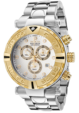 Invicta Men's Specialty Reserve Chronograph Stainless Steel Silv