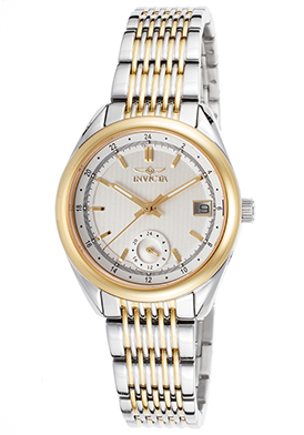 Invicta Women's Specialty Two-Tone Stainless Steel White Dial