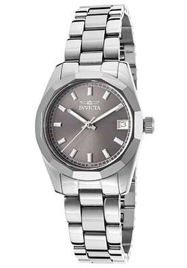 Invicta Women's Specialty Stainless Steel and Tungsten Grey Dial