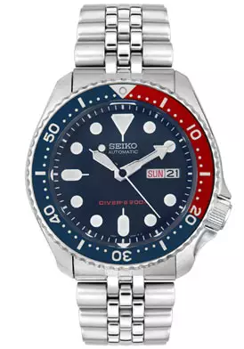 Seiko Men's Automatic Diver's Stainless Steel Blue Dial