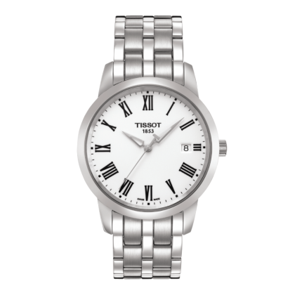 Classic Dream Men's White Quartz Stainless Steel Watch