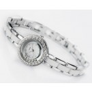 Women's Lady Girl's Wristwatch-Bracelet-Crystal Diamonds-Quartz-