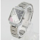 Fashion Ladies Women's Special Colorful Square Dial Quartz Watch