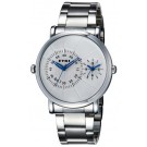 EYKI- Men's Watch - Stainless Steel Watch - Quartz - Dual Moveme