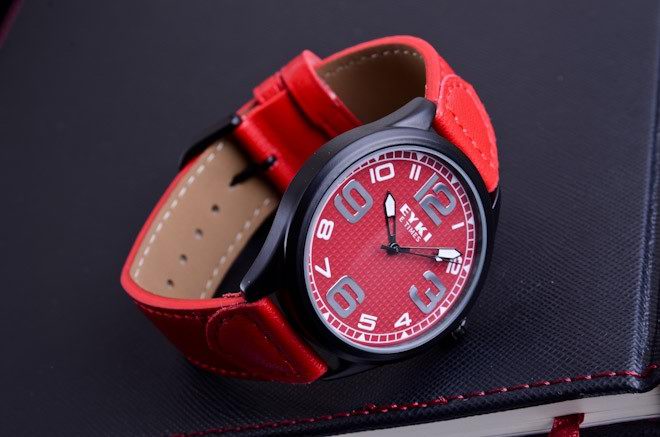 EYKI- Quartz Watch / Fashion Watch / Leather Strap Watch / Unise