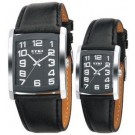 EYKI Couples Watch / Leather Watch / Square Watch / Quartz Watch