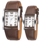 EYKI Couples Watch / Leather Watch / Square Watch / Quartz Watch