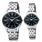 EYKI Couples Lover's Watch / Classic Dress Watch / Stainless Ste