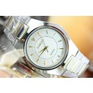 Luxury Business Casual Gold Mens All Steel Quartz Watch (Waterpr