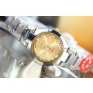 Luxury Gold Lady All Steel Quartz Diamond Watch (Waterproof) YD0