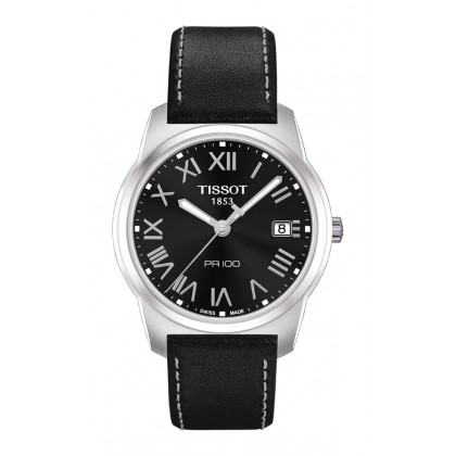 PR 100 Men's Black Quartz Sport Watch