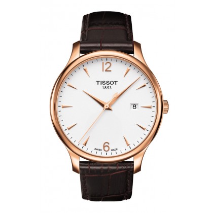 Tradition Gent Rose Gold PVD Classic Quartz Watch